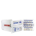 First Aid Only SmartCompliance Food Service Complete First Aid Kit with Medications & Plastic Cabinet