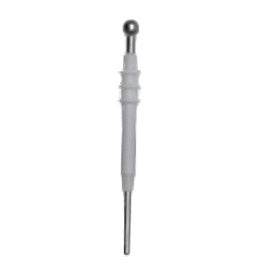 Conmed 3/16 inch Stainless Steel Disposable Ball Electrode with Hex Hub, 40/Case