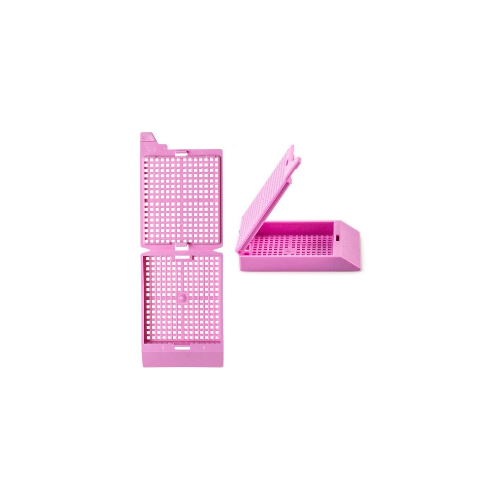 Unisette II Cassette for Manual Feed Printer with Covers, Biopsy, Lilac, 500/bx, 3 bx/cs