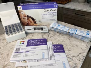 QuickVue At-Home OTC COVID-19, 25 test/kit