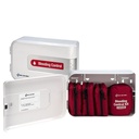 First Aid Only SmartCompliance Complete Plastic Bleeding Control Station Cabinet