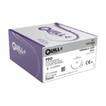 Surgical Specialties Quill 2 70 cm PDO Suture with Needle and Violet, 12 per Box