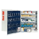 First Aid Only 200 Person 5 Shelf Industrial First Aid Station with 22-Pocket Liner and Metal Case