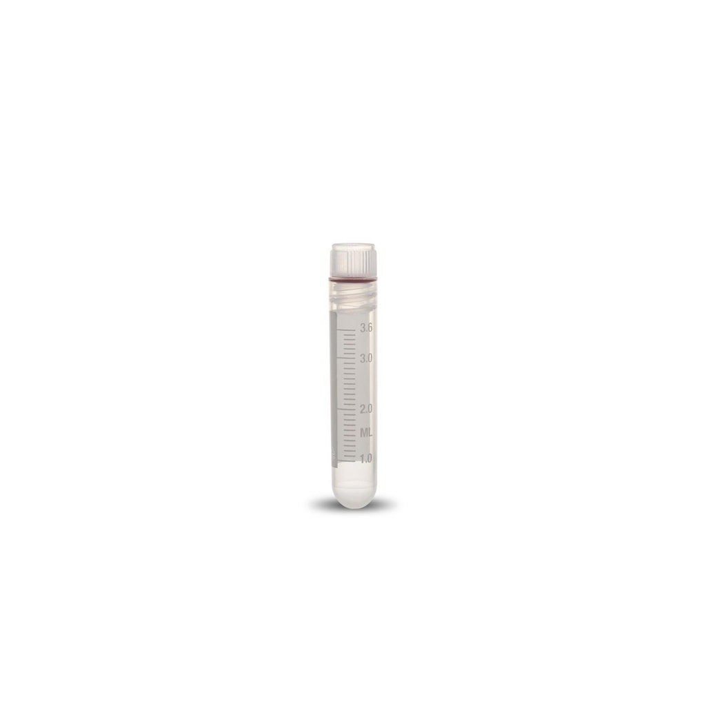 Cryovial® Internal Thread with Silicone O-ring Seal, 4 ml, Round Bottom