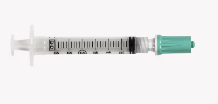 BD, Bonded Syringe, Needle Free, Closed Male Luer, 3mL
