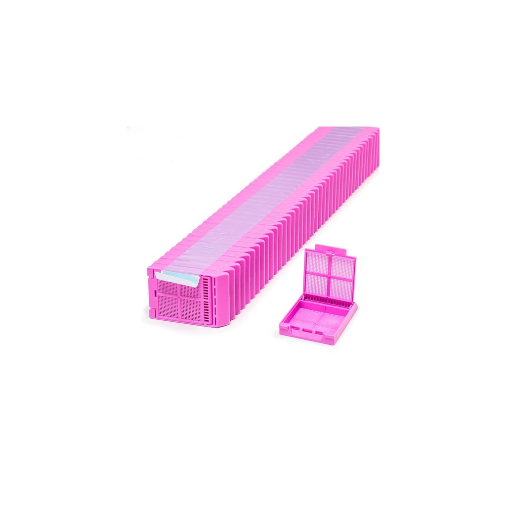 Micromesh Quickload Cassette Stacks for Robotic Feed Printer, Biopsy, Lilac