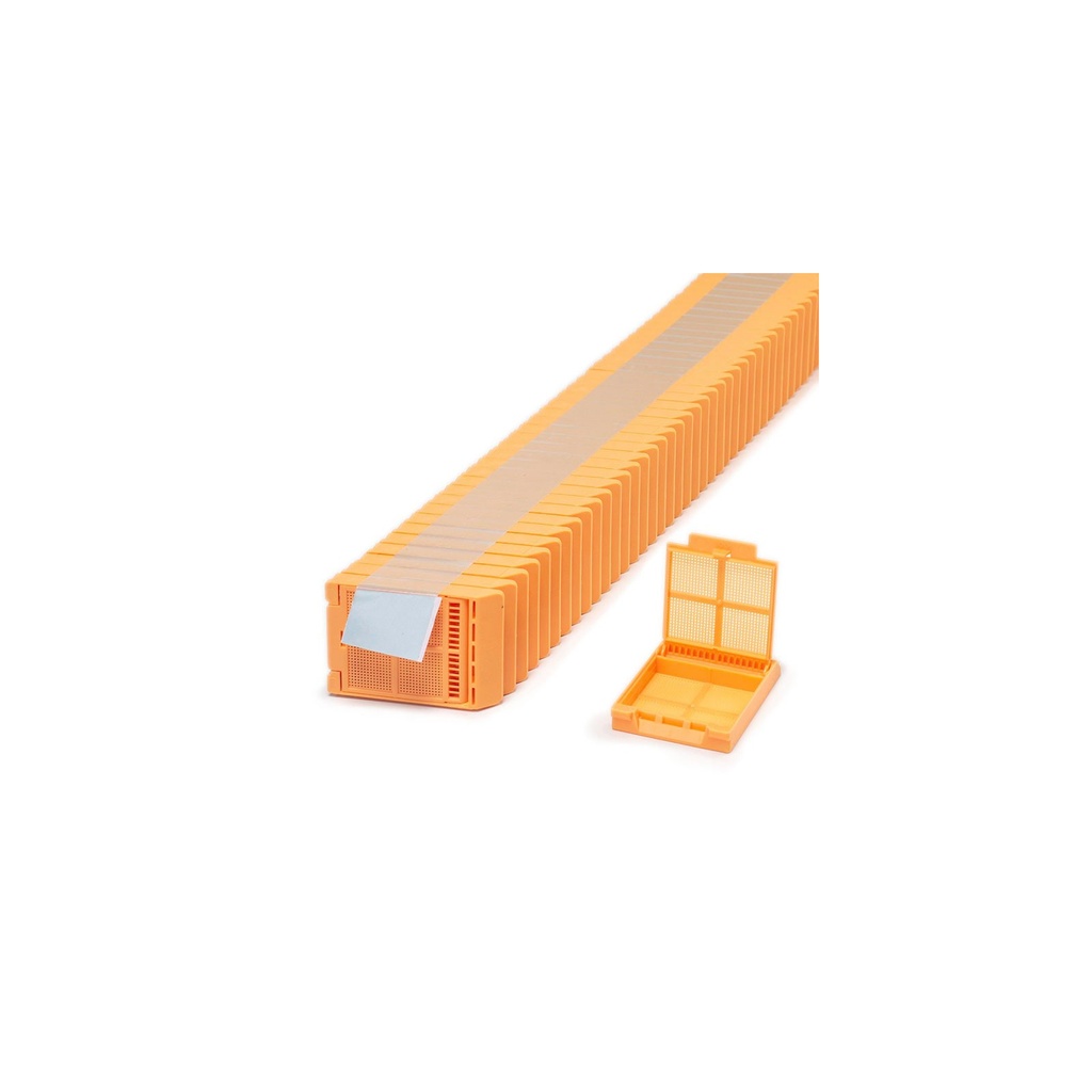 Micromesh Quickload Cassette Stacks for Robotic Feed Printer, Biopsy, Peach