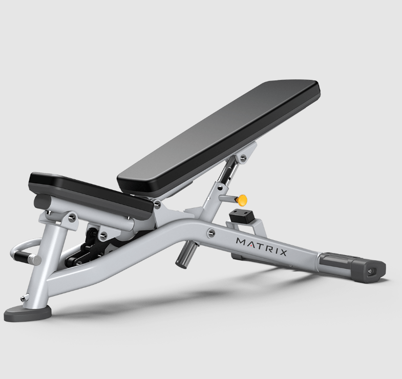 Matrix Fitness - Multi-Adjustable Bench Low Profile.