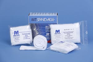 MT Spandage Tubular Retainer Net, Latex-Free, Pre-Cuts w/ Cut Outs, Axilla/Mastectomy/Shoulder- 3x-Large Size, Size 12, Length 20in, 50/cs