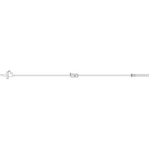 Cysto Post-Operative Irrigation Set, UniSpike® Connector, 0.188" ID Tubing, 4½" Distal Latex Connector, 80"L, Latex Free (LF), 20/cs