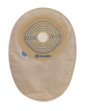 Closed-End Pouch, 8", 2-Sided Comfort Panel, Cut-to-Fit Modified Stomahesive Skin Barrier, Filter, Opaque, 13/16" - 2 3/4" Stoma, 30/bx