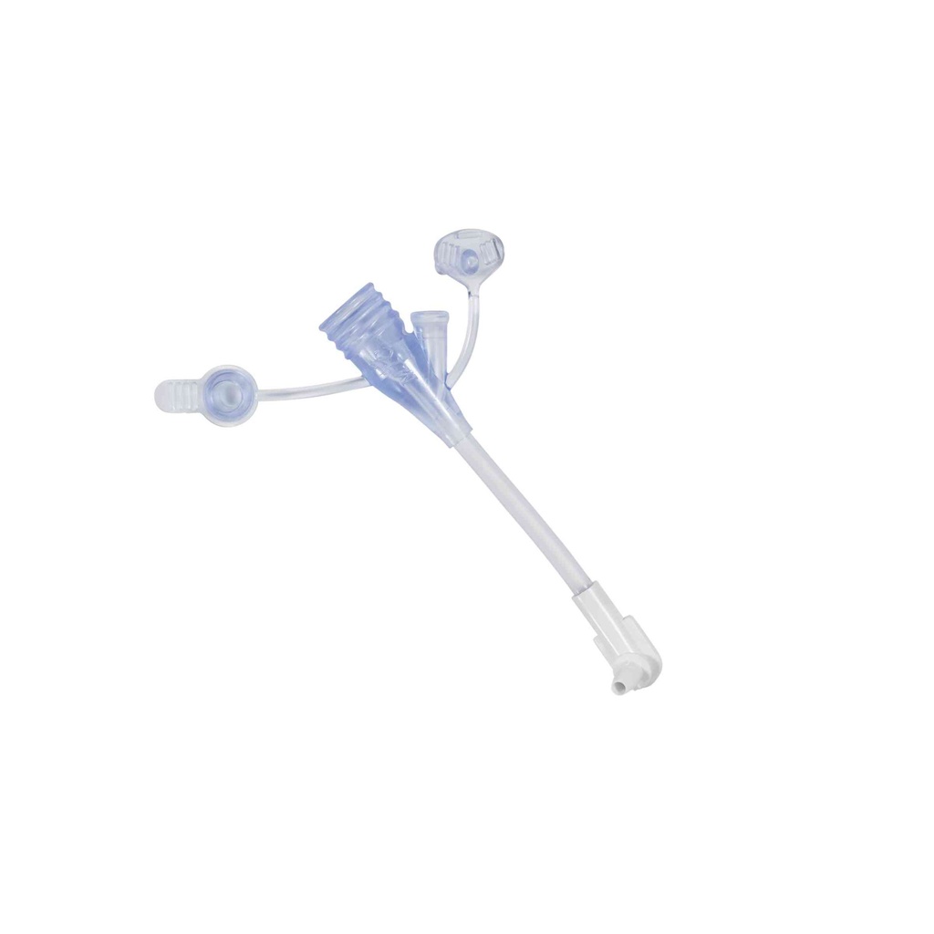 Avanos Mic-Key 5 cm Continuous Feed Extension Set with Right Angle Connector, 5/Case
