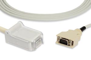 SpO2 Adapter Cable, 300cm, Masimo Compatible w/ OEM: 1814 (LNC-10), 01-02-0904, 11171-000016, 8000-0293, 008-1014-00, 0012-00-1599