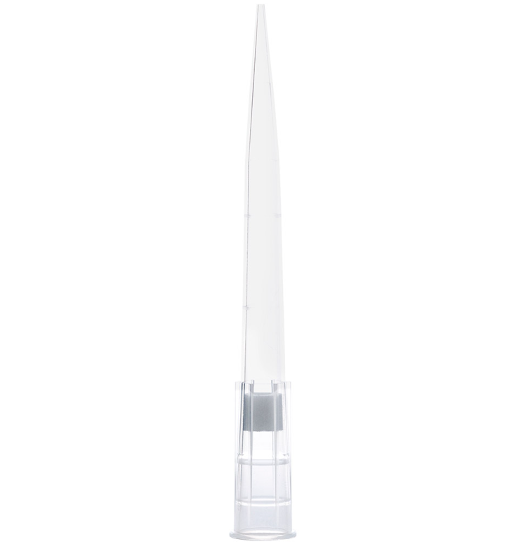 Filter Pipette Tip, 1 - 200uL, Certified, Universal, Low Retention, Graduated, 59mm, Natural, Sterile, 96/Rack, 10racks/bx, 2bx/cs