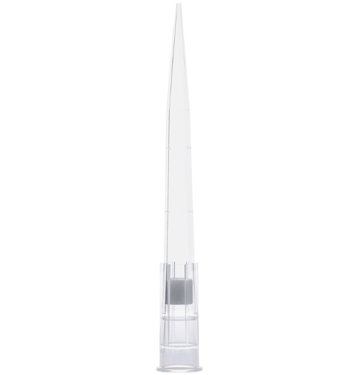 Filter Pipette Tip, 1 - 300uL, Certified, Universal, Low Retention, Graduated, 59mm, Natural, Sterile, 96/Rack, 10racks/bx, 2bx/cs