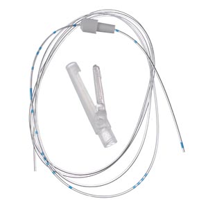 Polyamide Catheter, 19G x 100 cm, Closed Tip & Three Lateral Side Ports, Catheter Connector & Threading Assist Guide