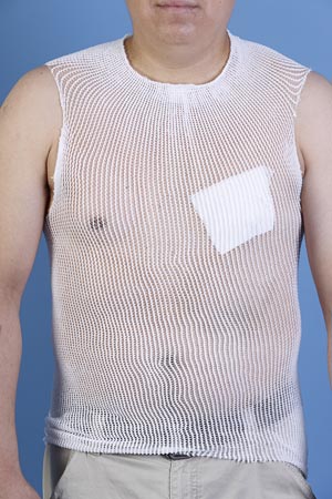 MT Spandage Tubular Retainer Net, Latex-Free, Pre-Cuts, Custom Size (Circumference Stretch To 80"), Size 22, Length 24in, 50/cs