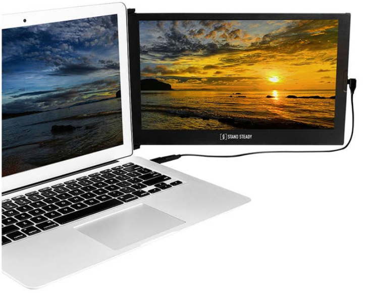Luxor SideTrak Slide HD 12.5" Attachable Portable Monitor