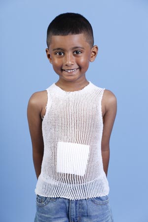 MT Spandage Tubular Retainer Net, Latex-Free, Pre-Cuts w/ Cut Outs, Average Size Hand/Foot, Size 3, Length 12in, 50/cs