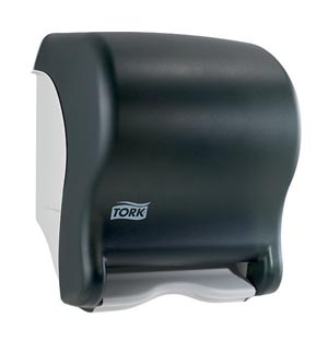Hand Towel Roll Dispenser, Electronic, Touch-Free Auto Transfer, Advanced, Smoke, H21, Plastic, 14.4" x 11.8" x 9.1"