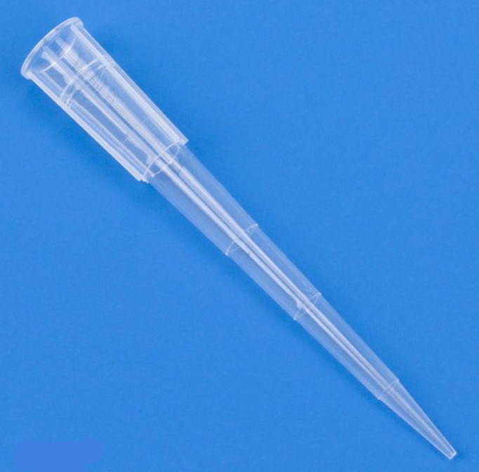 Pipette Tip, 1 - 200uL, Certified, Universal, Low Retention, Graduated, 54mm, Natural, STERILE, 96/Rack, 10Racks/bx