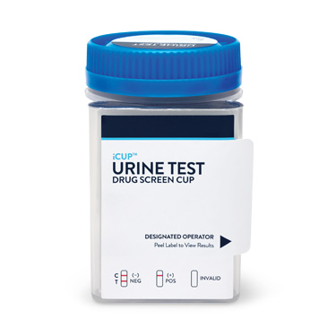 Drug Test, iCUP Test For AMP, BAR, BZO, COC, mAMP, MDMA, MTD, OPI300, OXY, PCP, TCA, THC (CR/NI/PH/OX/SG), 25/bx