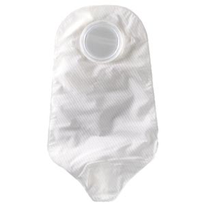 Urostomy Pouch, Standard, 10", 1-Sided Comfort Panel, Accuseal Tap with Valve, Transparent, 1 3/4" Flange, 10/bx
