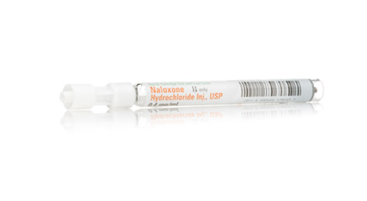 Naloxone Hydrochloride Injection, USP, 0.4 mg/ml, 1 ml Carpuject Luer Lock Glass Syringe, No Needle, 10/bx