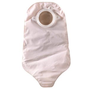 Urostomy Pouch, Standard, 10", 1-Sided Comfort Panel, Accuseal Tap with Valve, Opaque, 1 3/4" Flange, 10/bx