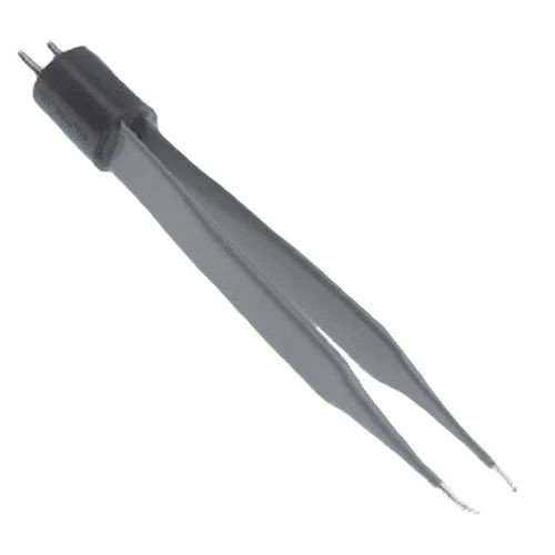 Conmed 11 cm Jewelers Straight Tip Reusable Foot Control Electrosurgical Forcep