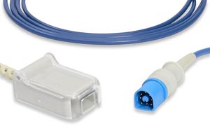 SpO2 Adapter Cable, 300cm, Philips Compatible w/ OEM: M1943AL, 989803128651, CB-A4001006VN10, NXPH2025-10