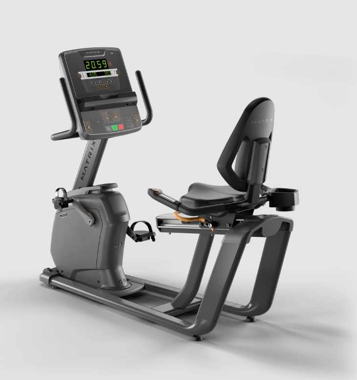 Matrix Fitness - Lifestyle Recumbent Cycle w/LED Console (optional WiFi)