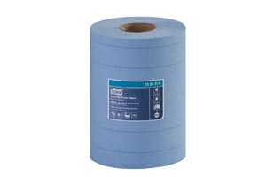 Industrial Paper Wiper, Centerfeed, Advanced, Blue, 4-Ply, M2, 249.38ft, 10" x 7.5", 190 sht/rl, 4 rl/cs