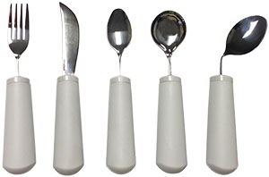 Classic Utensils, Set of 4 Includes: Fork, Knife, Teaspoon & Soup (11401, 11402, 11403 & 11404) (090714)