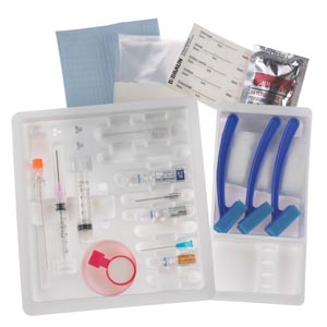 Spinal Tray, 25G x 3½" PENCAN Pencil Point Spinal Needle & Bupivacaine 0.75%, Dextrose 8.25%, 10/cs