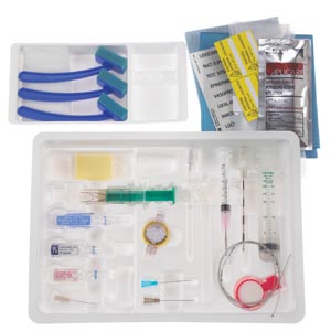 Continuous Epidural Tray, 17G x 3½" Winged Tuohy Needle & 19G Springwood Closed Tip Catheter, 10/cs