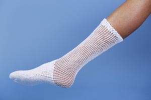 MT Spandage Tubular Retainer Net, Latex-Free, 25yds Stretched, Small Hand, Arm, Leg, Foot, Size 3, 1/bx