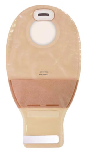 Closed-End Pouch, 12", 1-Sided Comfort Panel, Tail Closure, Filter, Transparent, 2 3/4" Flange, 10/bx