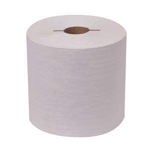 Hand Towel Roll, Universal, Natural/ White, 1-Ply, Embossed, H71, 800ft, 7.5" x 7.8" x 1.9", 6 rl/cs