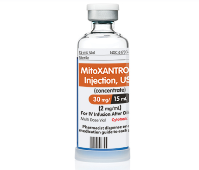 Mitoxantrone Injection, USP, 2mg/ml, 15ml Vial, Multiple Dose, Onco-Tain Glass Fliptop Vial
