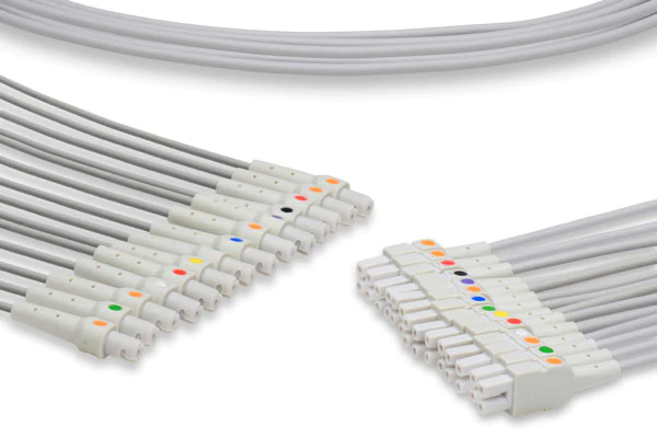 EKG Leadwire, 14 Leads, without Adapter, GE Healthcare > Marquette Compatible w/ OEM: 420101-0014