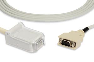 SpO2 Adapter Cable, 220cm, Masimo Compatible w/ OEM: TE1417, NXMA100, 2027263-001, TCEO-0208-0622