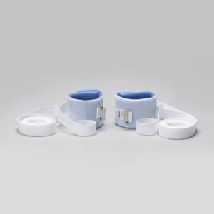 Posey Wrist/Ankle Restraint, One Size Fits Most, Hook and Loop Closure/Slide Buckle 2-Strap, Foam