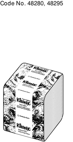 Bathroom Tissue, 4½" x 8.3", White, 250 sheets/pk, 36 pk/cs, Recommended Dispenser 74418 or 74417
