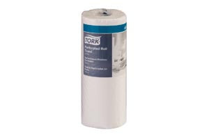 Towel Roll, Perforated, Universal, White, 2-Ply, Embossed, 63ft, 11" x 4.4", 84 sht/rl, 30 rl/cs