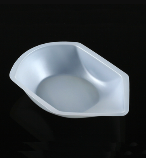 Weighing Boat, Plastic, with Pour Spout, Antistatic, 146 x 89 x 25mm, PS, White, 140mL, 250/cs