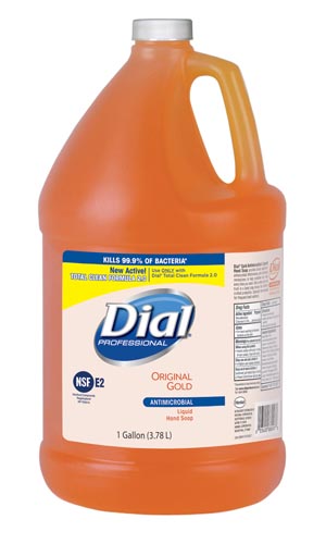 Gold Liquid Hand Soap, Antibacterial, 1 Gallon, 4/cs (48 cs/plt) (2340088047, 724716, 1937179)