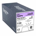 Surgical Specialties Sharpoint Plus 0 27 inch PolySyn/Polyglycolic Acid Suture with Needle and Undyed, 12 per Box