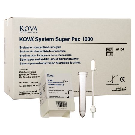 System Super Pac 1000, Includes: (100) Glasstic® Slide 10, (1000) Petters, (1000) Super Tubes