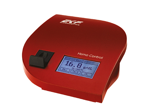 Hemo Control, Includes: Meter, Control Cuvette, Power Adaptor, User Guide, and Optics Cleaner